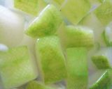 冷たい冬瓜❁白梅酢ジュレかけ作り方7写真