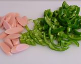 ✜カレー味ピーマンのチーズ焼き✜お弁当も作り方1写真