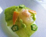 冷たい冬瓜❁白梅酢ジュレかけ作り方15写真