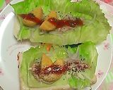 ふんわり食パンで♡♡ナゲットチリサンド♡作り方5写真
