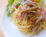マリネ仕立てのきのことベーコンのパスタ作り方8写真