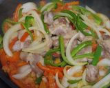 豚バラ肉のピペラード作り方5写真