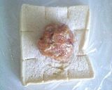 簡単レンジでチン！食パンで肉まん作り方3写真