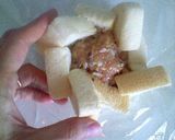 簡単レンジでチン！食パンで肉まん作り方5写真