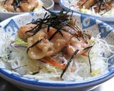鶏サラ丼作り方4写真