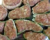 ピーマンと椎茸の肉詰め作り方8写真