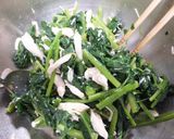 ほうれん草と鶏肉の中華和え作り方5写真