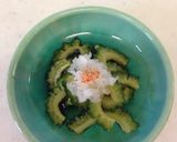 やみつきおつまみ！ゴーヤみぞれポン酢作り方4写真