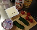 豆腐とツナとトマトで☆夏の変りそうめん作り方1写真