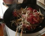 牛肉ともやしのキノコ炒め作り方2写真