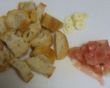 ソパ・デ・アホ（にんにくのスープ）作り方1写真