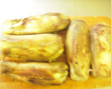 焼きナスのとろとろ炒め、ニンニクソース作り方2写真