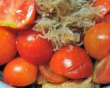 カリカリ薄揚げとトマトの中華風サラダ作り方4写真