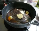 簡単！カレイの煮付け(＞°))))彡作り方3写真