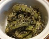 レンジで簡単！なすの胡麻和え作り方4写真