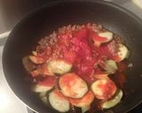 簡単!茄子のトマトパスタ作り方3写真