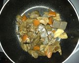 筑前煮リメイク丼作り方1写真