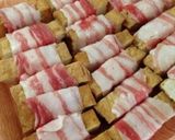厚揚げの甘辛肉巻き作り方1写真