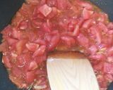 カニとトマトのパスタ♡作り方3写真