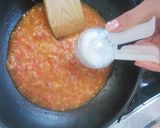 カニとトマトのパスタ♡作り方5写真