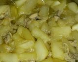 夕顔と鶏肉の炒め煮作り方6写真