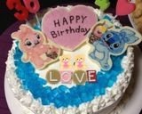 スティッチキャラケーキ♪♪作り方11写真