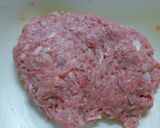 ちくわでボリュームアップ！棒ハンバーグ作り方2写真