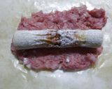 ちくわでボリュームアップ！棒ハンバーグ作り方5写真