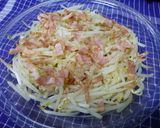 もやしとベーコンのマヨチーズ焼き作り方3写真