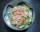 オクラと豚バラ元気丼とぶっかけソーメン作り方5写真
