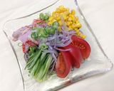 和そば　サラダ風作り方5写真