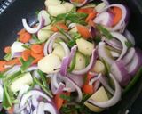 夏野菜ごろごろトマトカレー♪作り方1写真