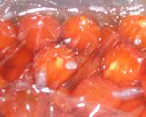 お菓子みたいなプチトマトの薄蜜漬け作り方4写真