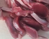 うまー(*^^*)砂肝みぞれポン酢漬け作り方1写真