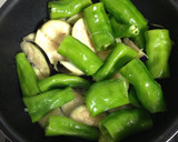 ししとうとなす！夏の冷蔵庫の出逢い！作り方4写真