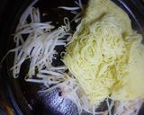 もやし入りの焼きそば作り方2写真