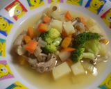 圧力鍋de「トンカツ肉の香草煮」作り方9写真