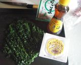 モロヘイヤ納豆に擂りゴマとごま油作り方1写真