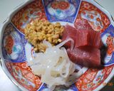 簡単♪　鮪納豆（よいと納豆）作り方1写真