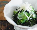 ∲きゅうりとわかめの酢の物∳作り方6写真