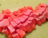 サーモンといくらのパスタ作り方3写真