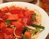サーモンといくらのパスタ作り方5写真