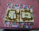 ★キーマカレーを挟んで＊ホットサンド＊♪作り方3写真