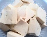 我が家の煎り豆腐 オイスターソース味作り方1写真