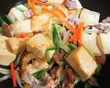 我が家の煎り豆腐 オイスターソース味作り方6写真