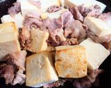 我が家の煎り豆腐 オイスターソース味作り方5写真
