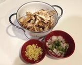 Orzoパスタでチキンクリームソース♪作り方3写真