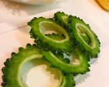 ゴーヤととうもろこしのチヂミ（부침개）作り方1写真