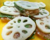 れんこんの鶏ミンチのはさみ揚げ作り方2写真