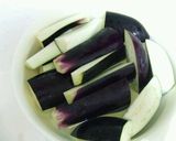 ＊茄子の揚げ浸し 大根おろし添え＊作り方2写真